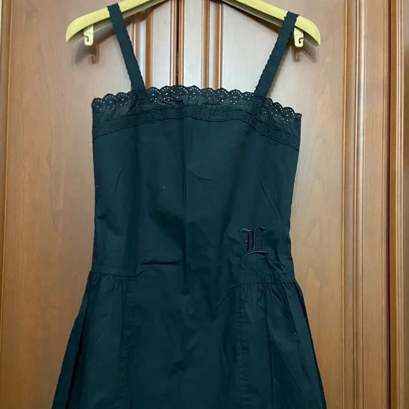 Libertine Target black embroidered and eyelet mini dress - Picture 2 of 4